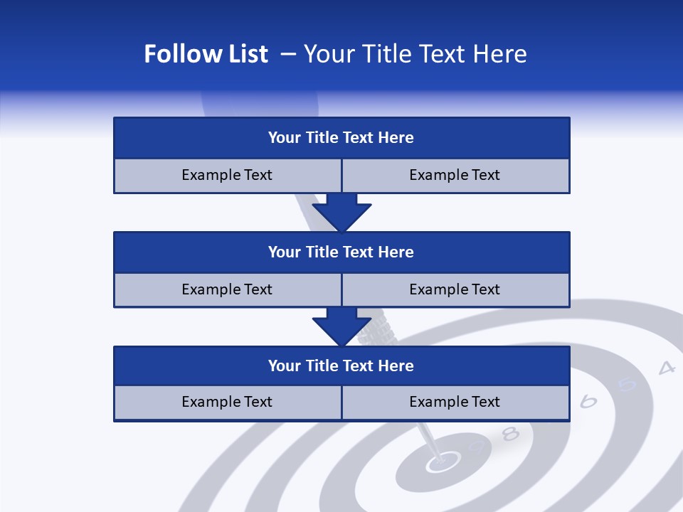 Goal Marketing Perfection PowerPoint Template