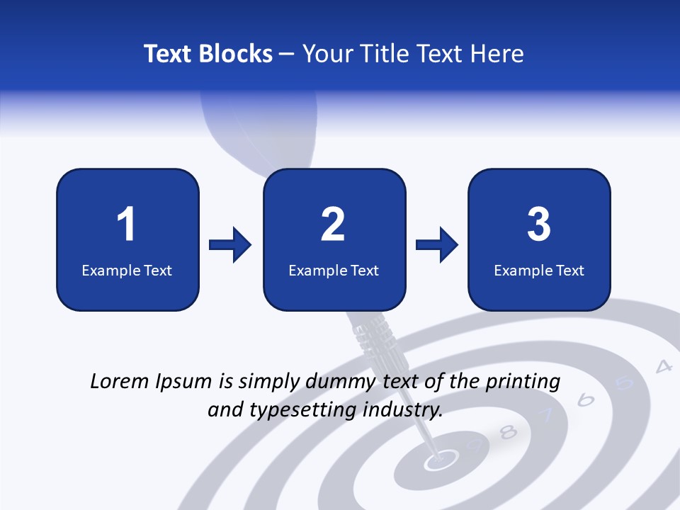 Goal Marketing Perfection PowerPoint Template