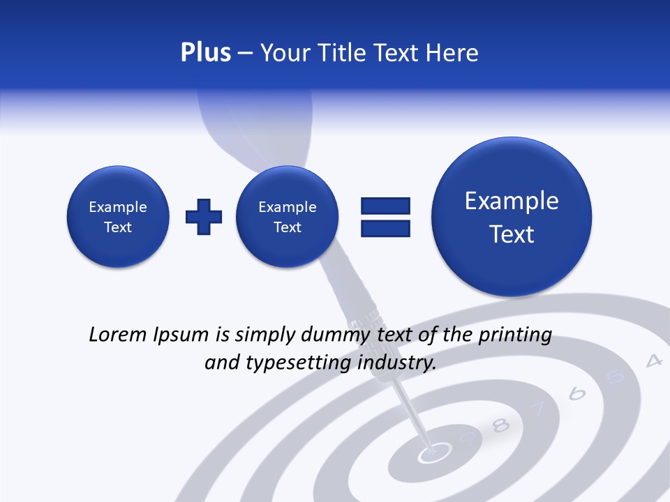 Goal Marketing Perfection PowerPoint Template
