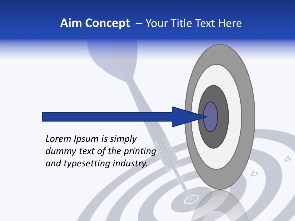 Goal Marketing Perfection PowerPoint Template