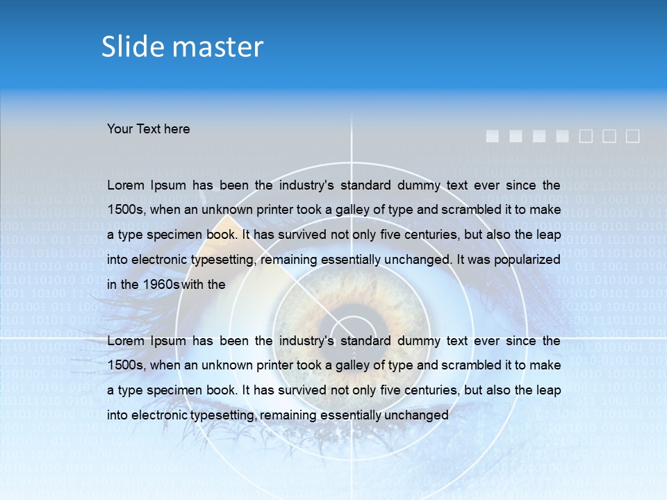 Display Traffic Signal PowerPoint Template