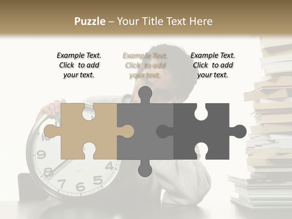 Face Employment Wait PowerPoint Template