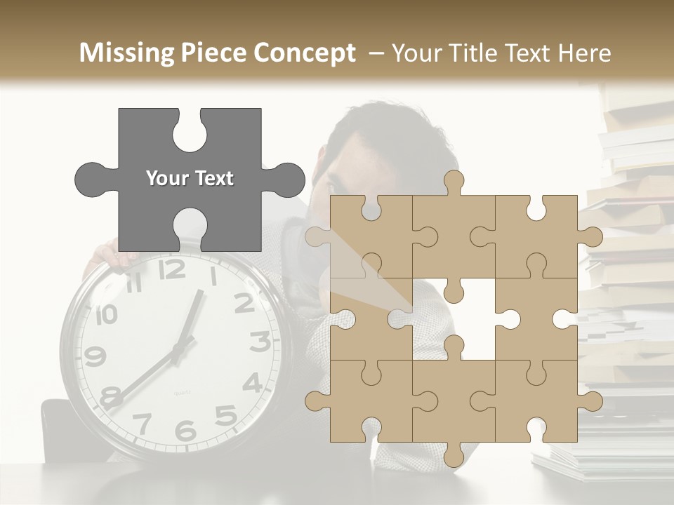 Face Employment Wait PowerPoint Template