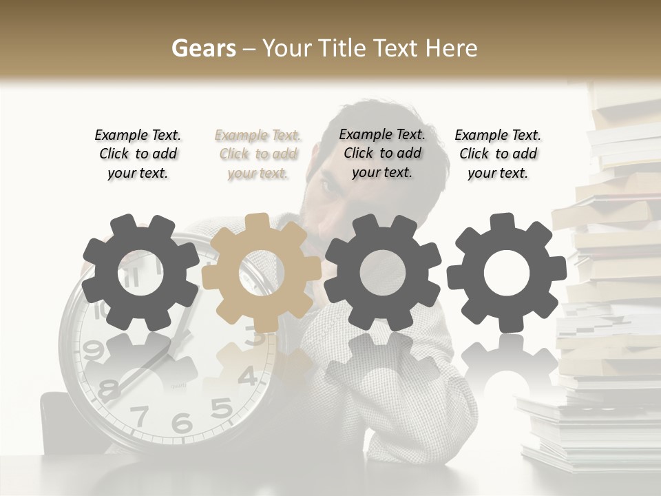 Face Employment Wait PowerPoint Template