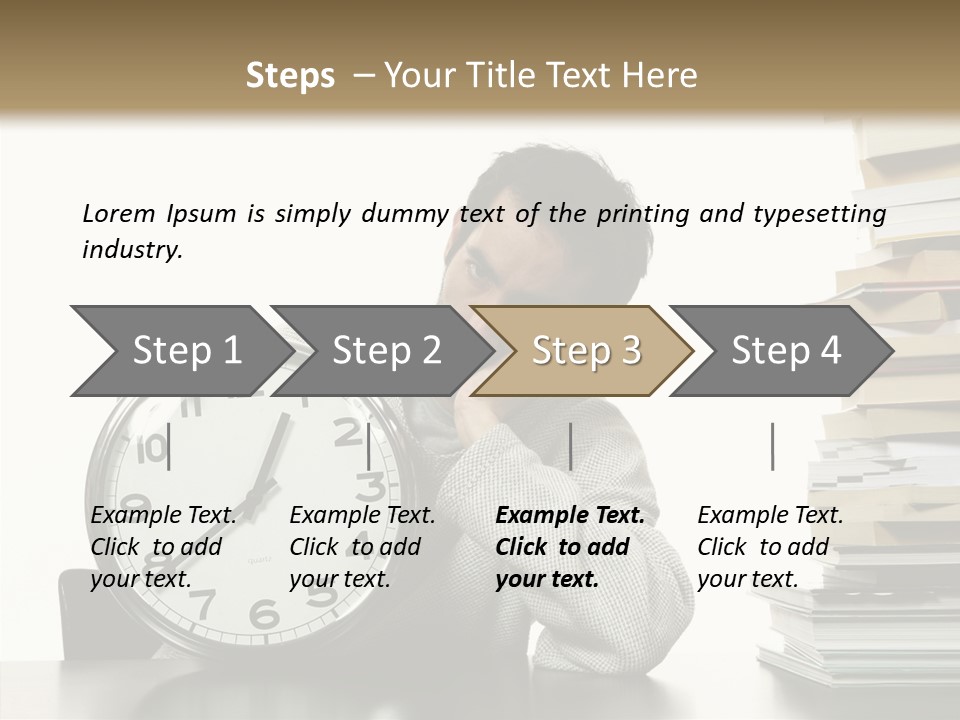 Face Employment Wait PowerPoint Template