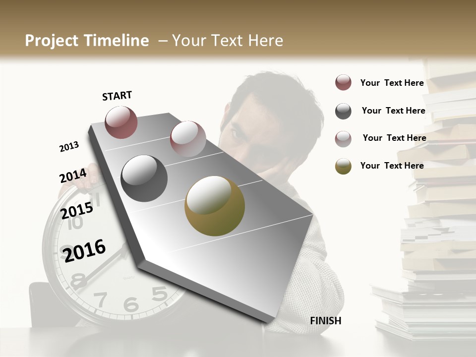 Face Employment Wait PowerPoint Template