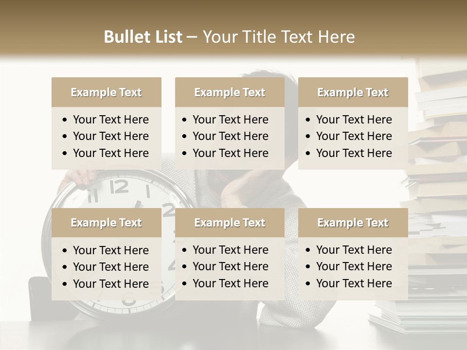 Face Employment Wait PowerPoint Template