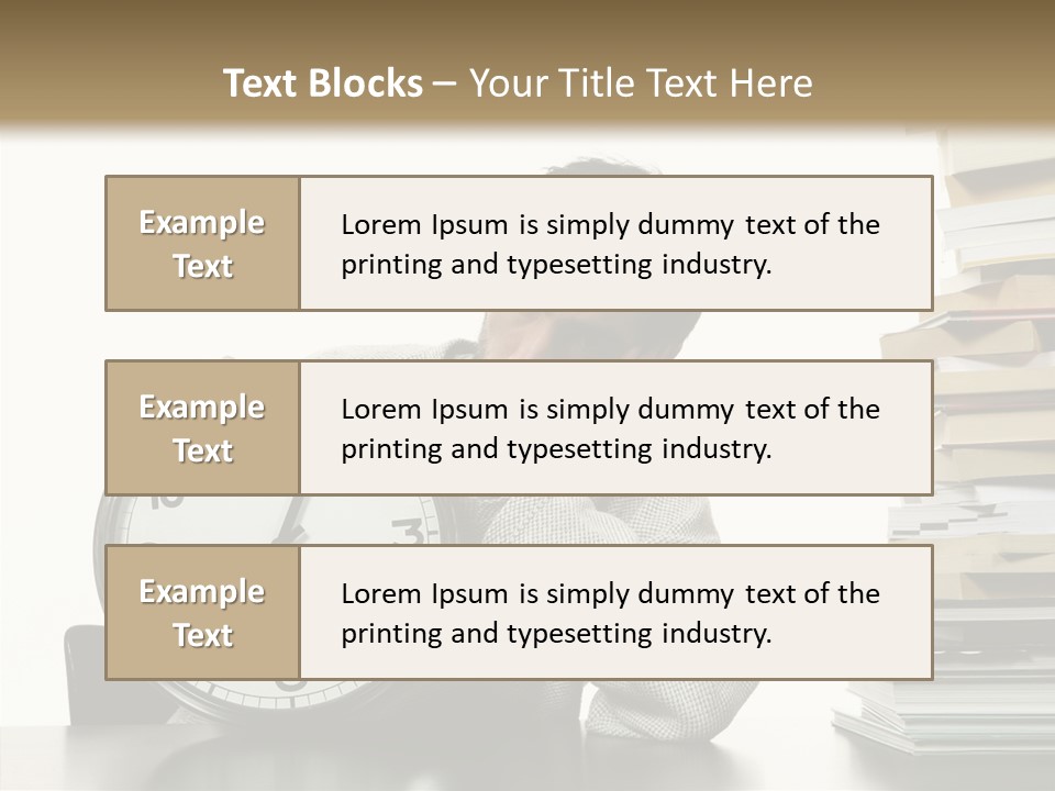 Face Employment Wait PowerPoint Template