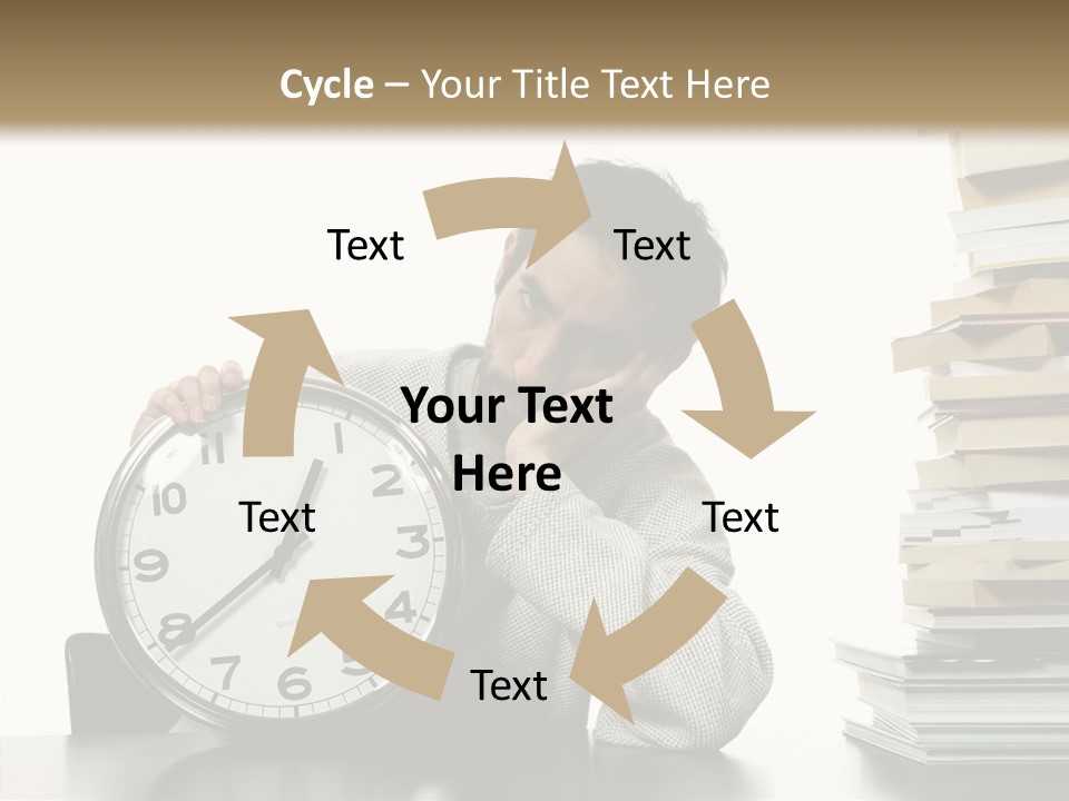 Face Employment Wait PowerPoint Template