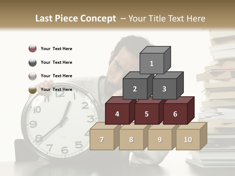 Face Employment Wait PowerPoint Template