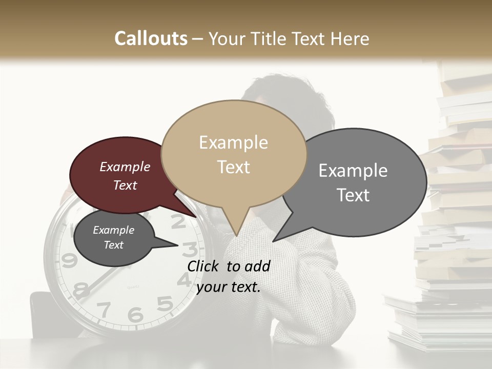 Face Employment Wait PowerPoint Template