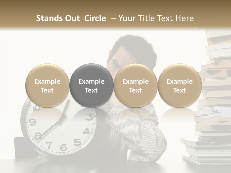 Face Employment Wait PowerPoint Template