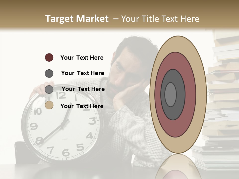 Face Employment Wait PowerPoint Template