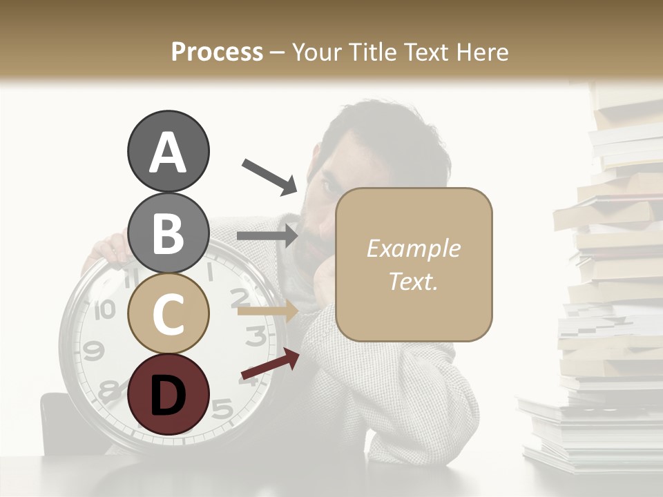 Face Employment Wait PowerPoint Template