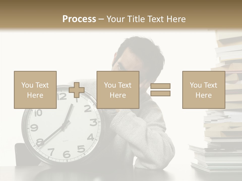 Face Employment Wait PowerPoint Template