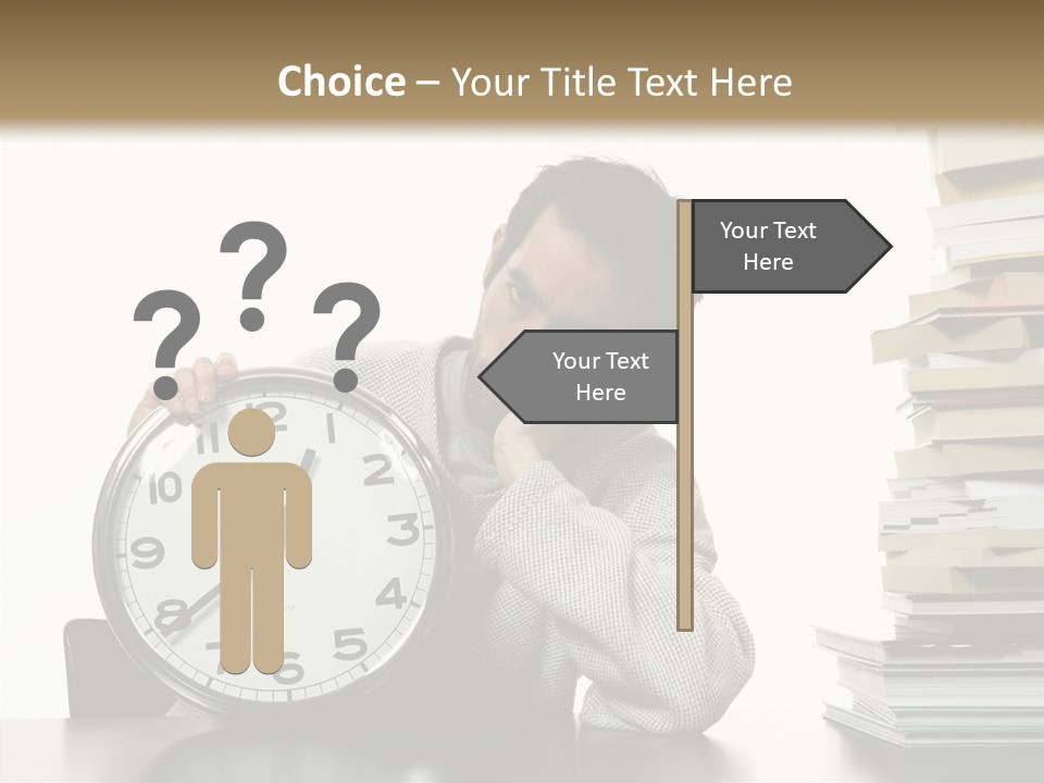 Face Employment Wait PowerPoint Template