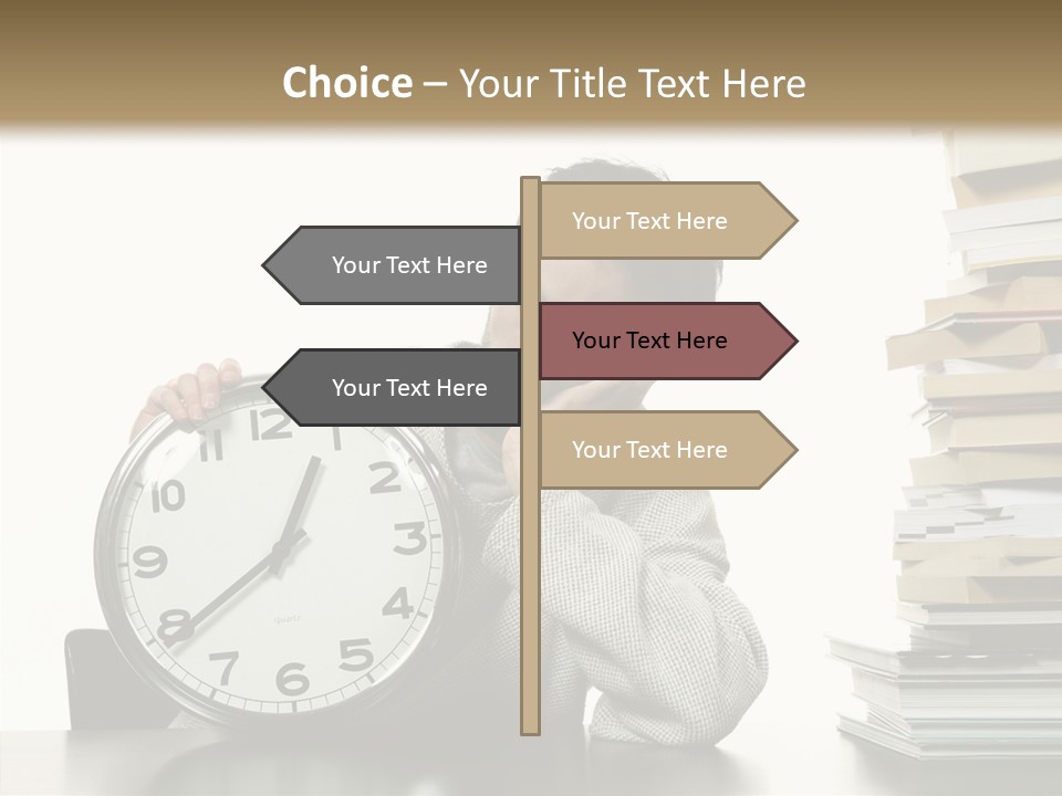 Face Employment Wait PowerPoint Template
