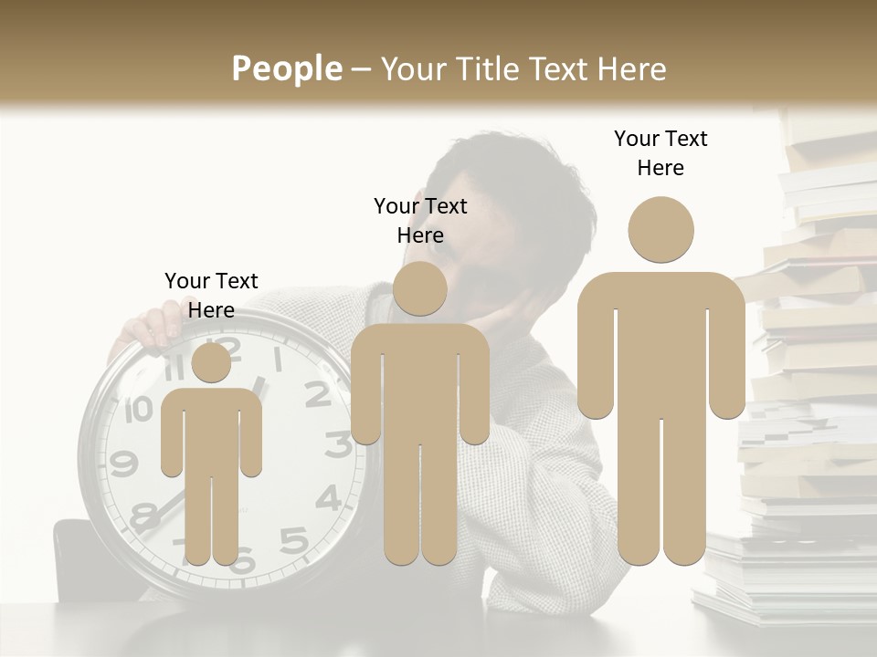 Face Employment Wait PowerPoint Template