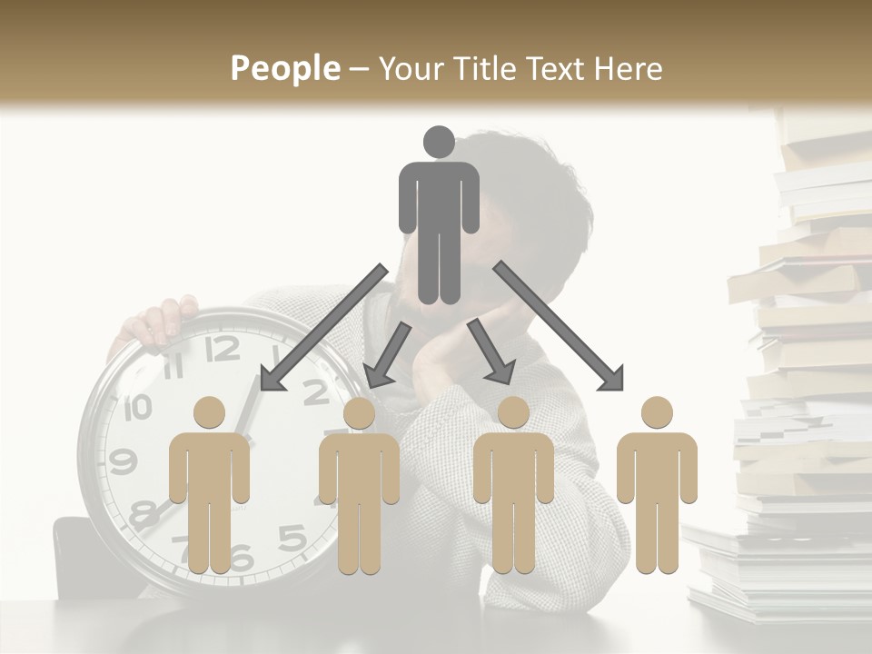 Face Employment Wait PowerPoint Template