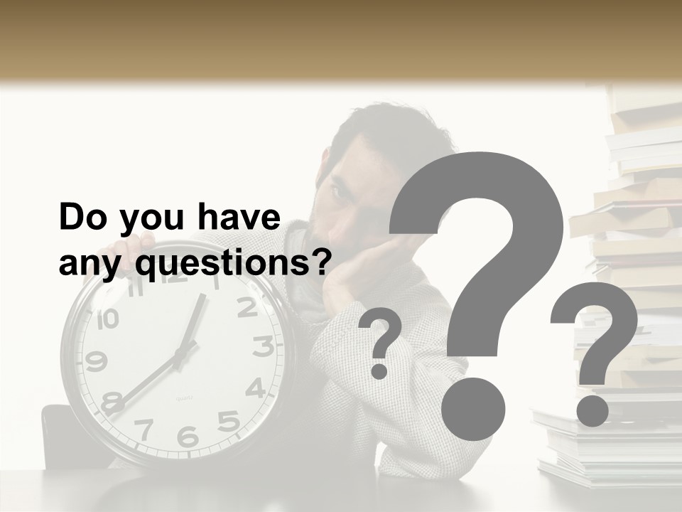 Face Employment Wait PowerPoint Template