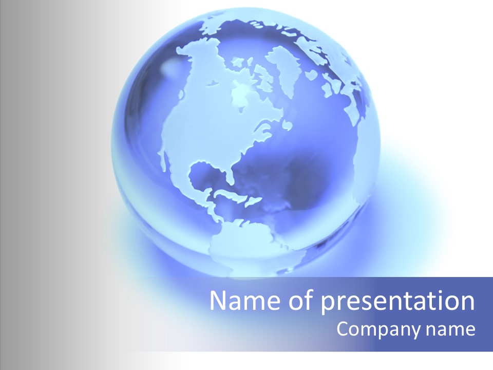 Cuba Round Ocean PowerPoint Template