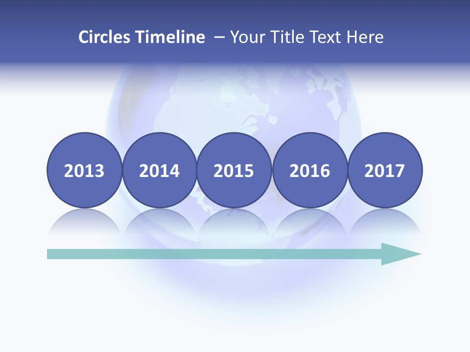 Cuba Round Ocean PowerPoint Template