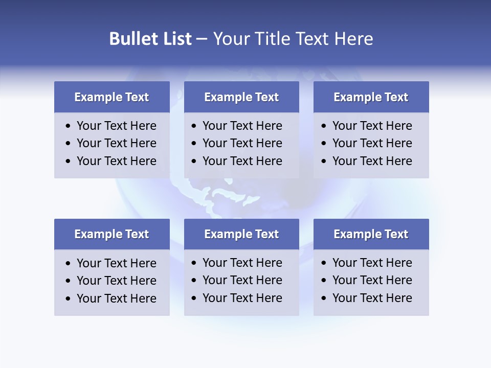 Cuba Round Ocean PowerPoint Template