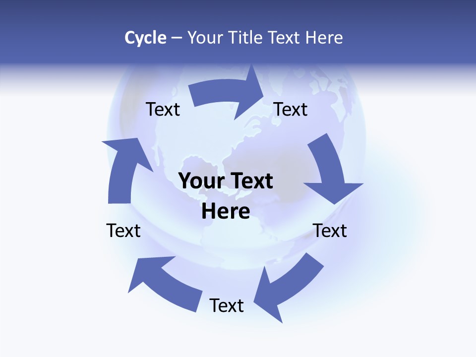 Cuba Round Ocean PowerPoint Template