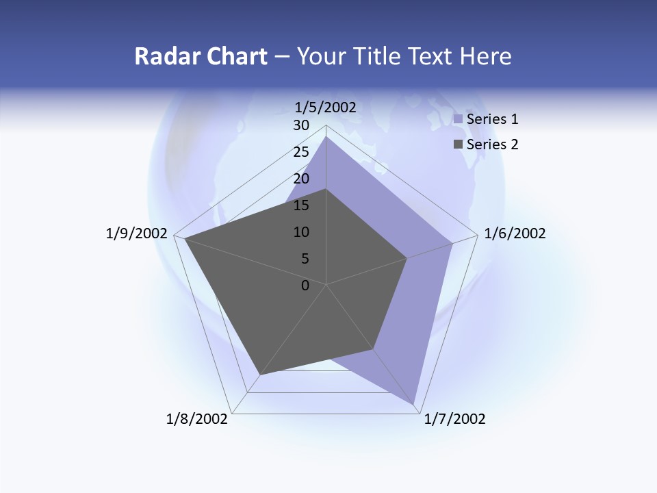 Cuba Round Ocean PowerPoint Template