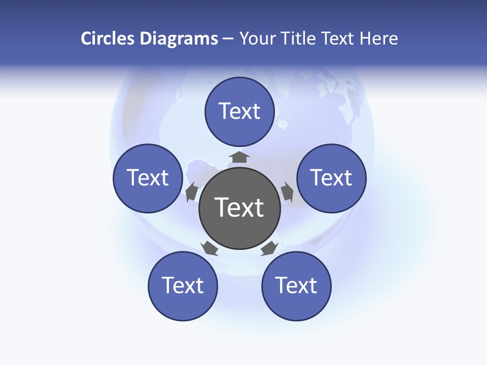 Cuba Round Ocean PowerPoint Template