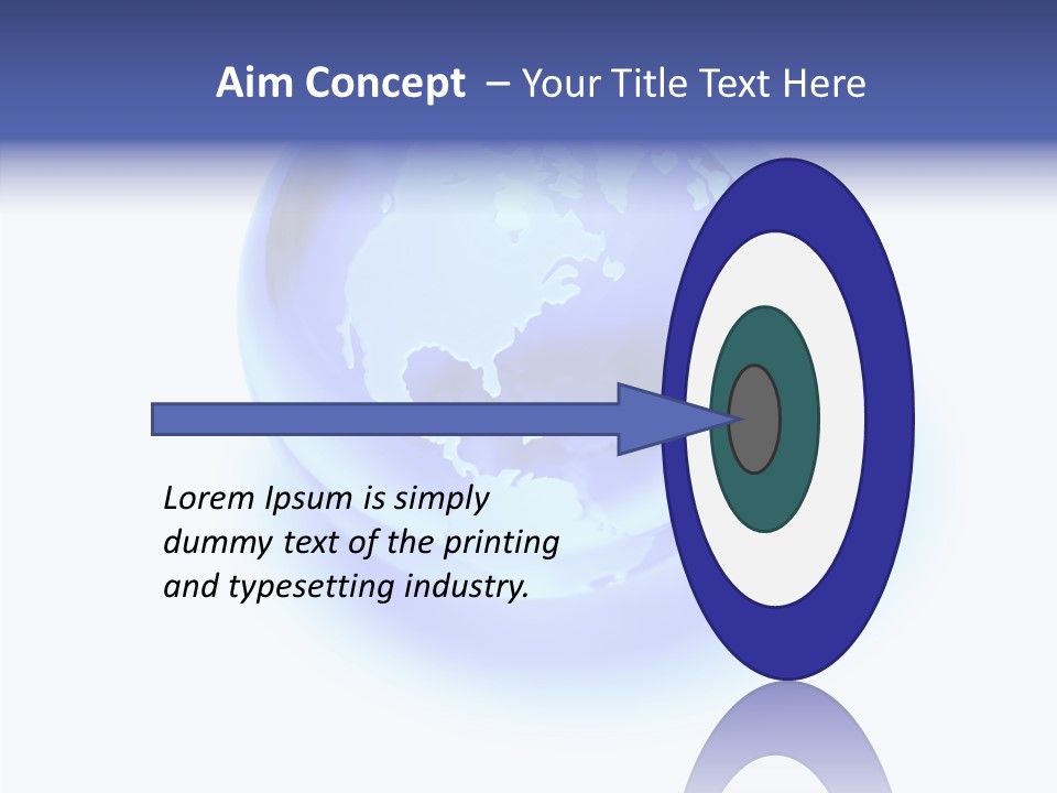 Cuba Round Ocean PowerPoint Template