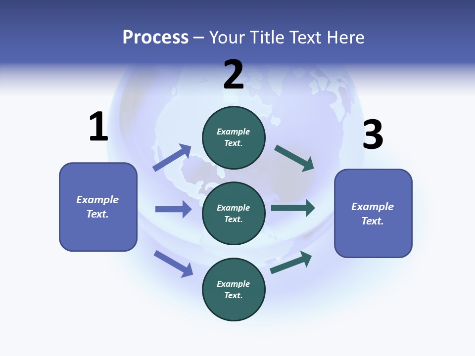 Cuba Round Ocean PowerPoint Template