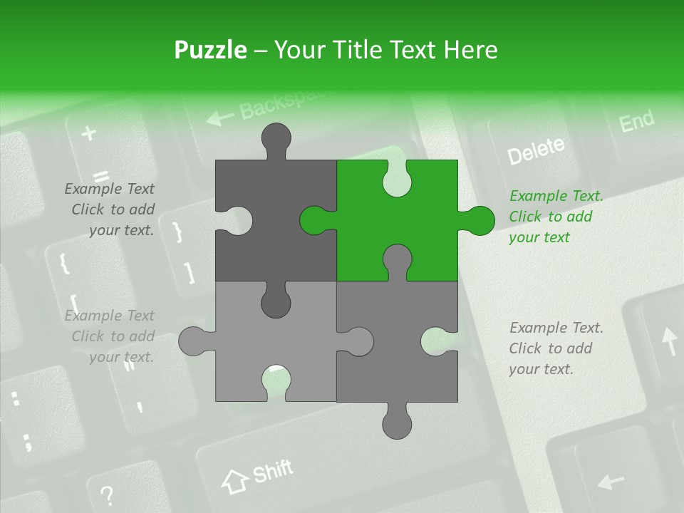 Symbol Assistance Business PowerPoint Template