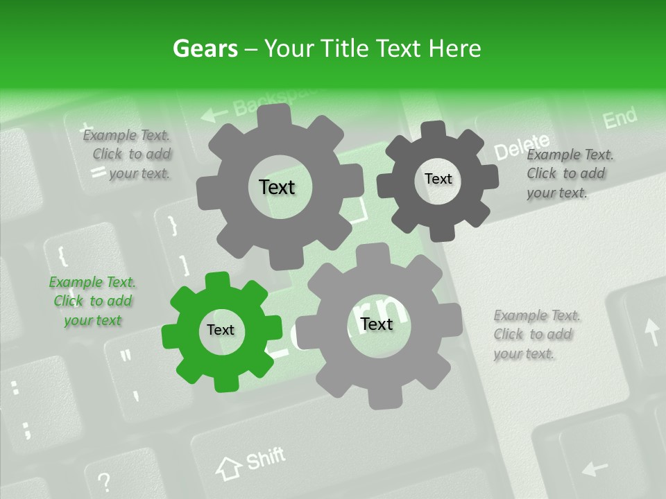 Symbol Assistance Business PowerPoint Template