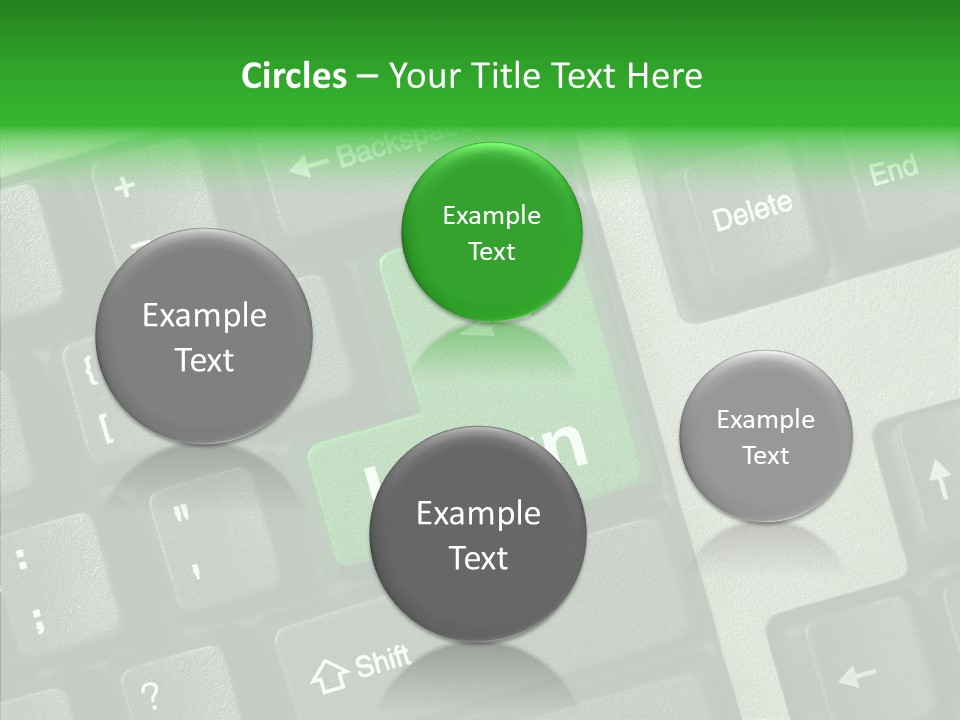 Symbol Assistance Business PowerPoint Template