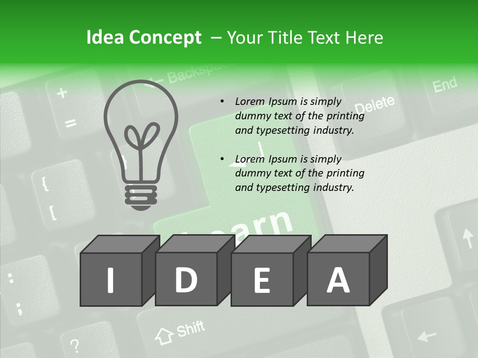 Symbol Assistance Business PowerPoint Template