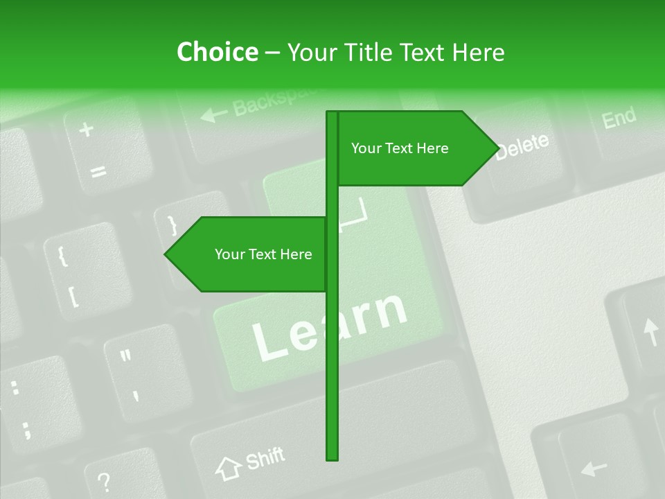 Symbol Assistance Business PowerPoint Template