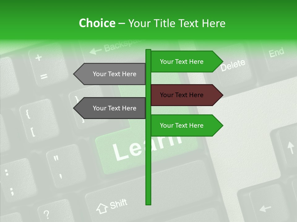 Symbol Assistance Business PowerPoint Template