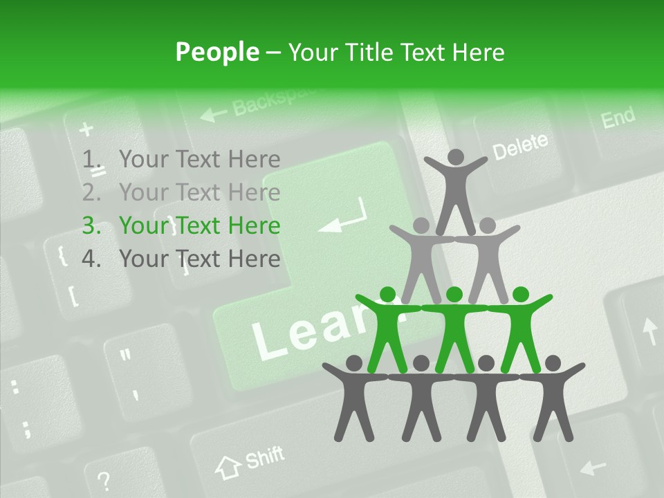 Symbol Assistance Business PowerPoint Template