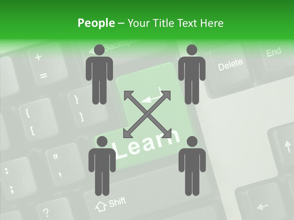 Symbol Assistance Business PowerPoint Template