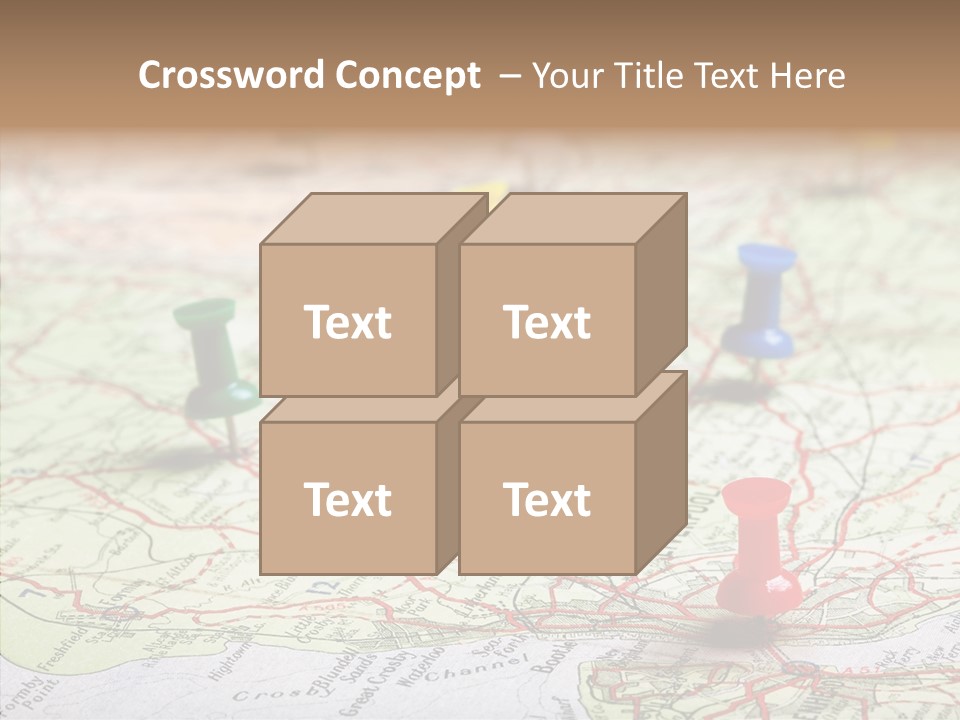 Marker Atlas Travel PowerPoint Template