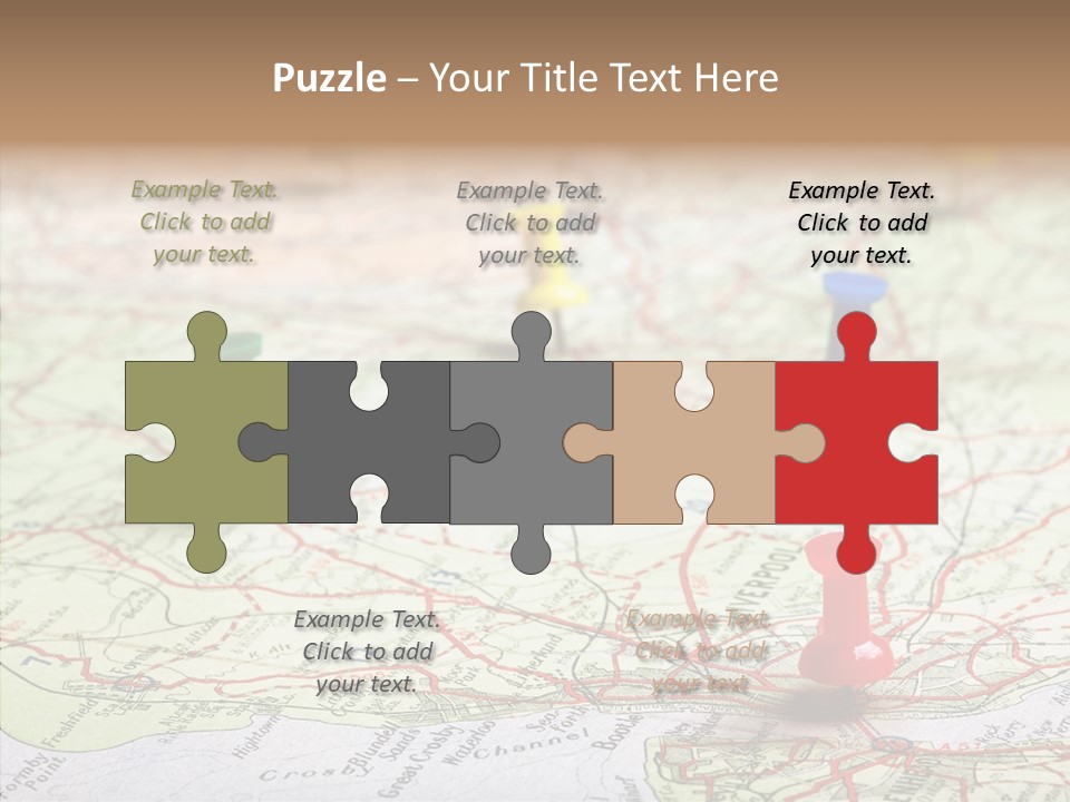 Marker Atlas Travel PowerPoint Template