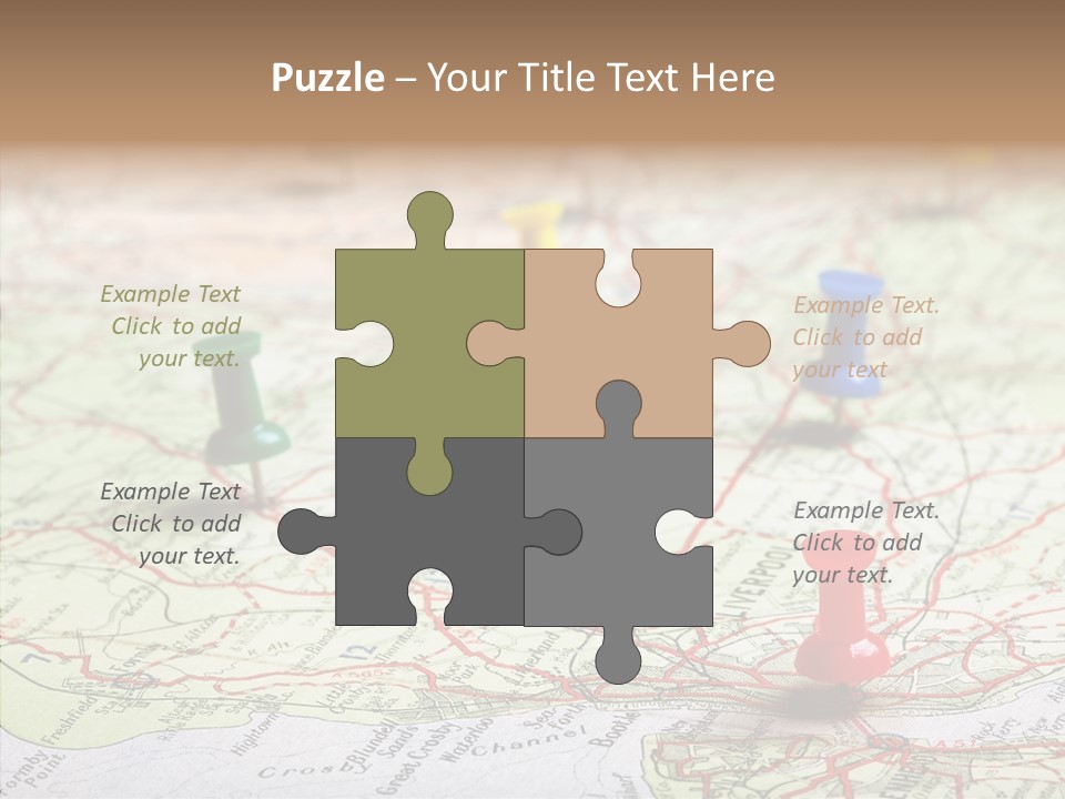 Marker Atlas Travel PowerPoint Template