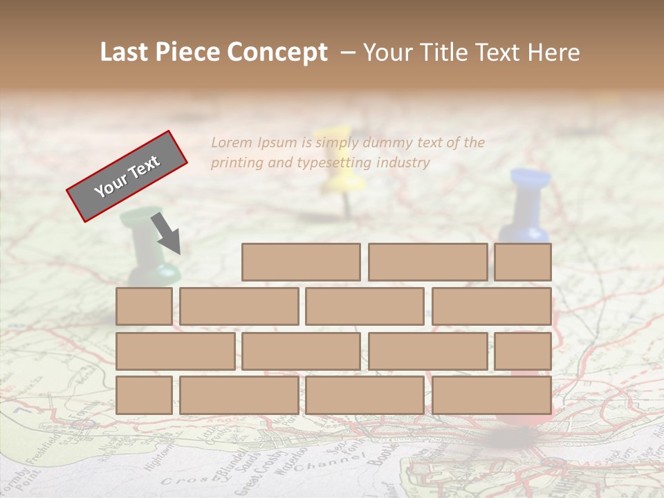 Marker Atlas Travel PowerPoint Template