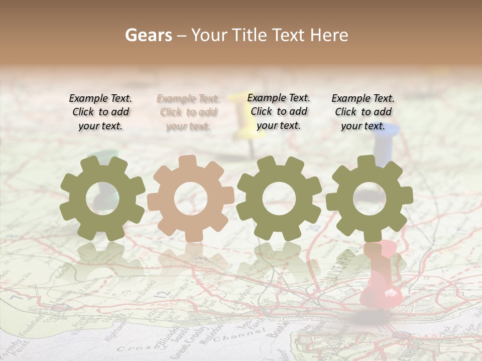 Marker Atlas Travel PowerPoint Template