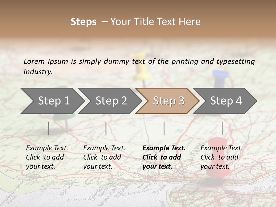 Marker Atlas Travel PowerPoint Template