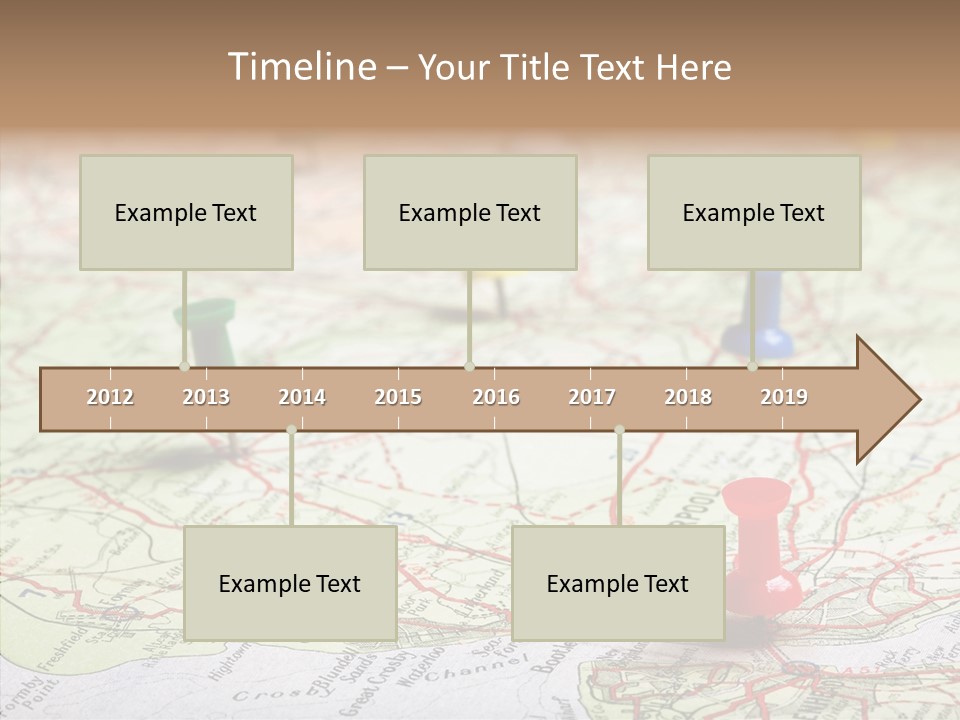Marker Atlas Travel PowerPoint Template