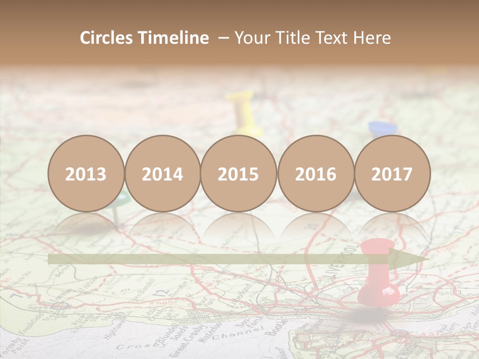 Marker Atlas Travel PowerPoint Template