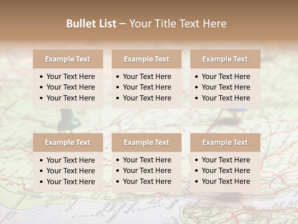 Marker Atlas Travel PowerPoint Template