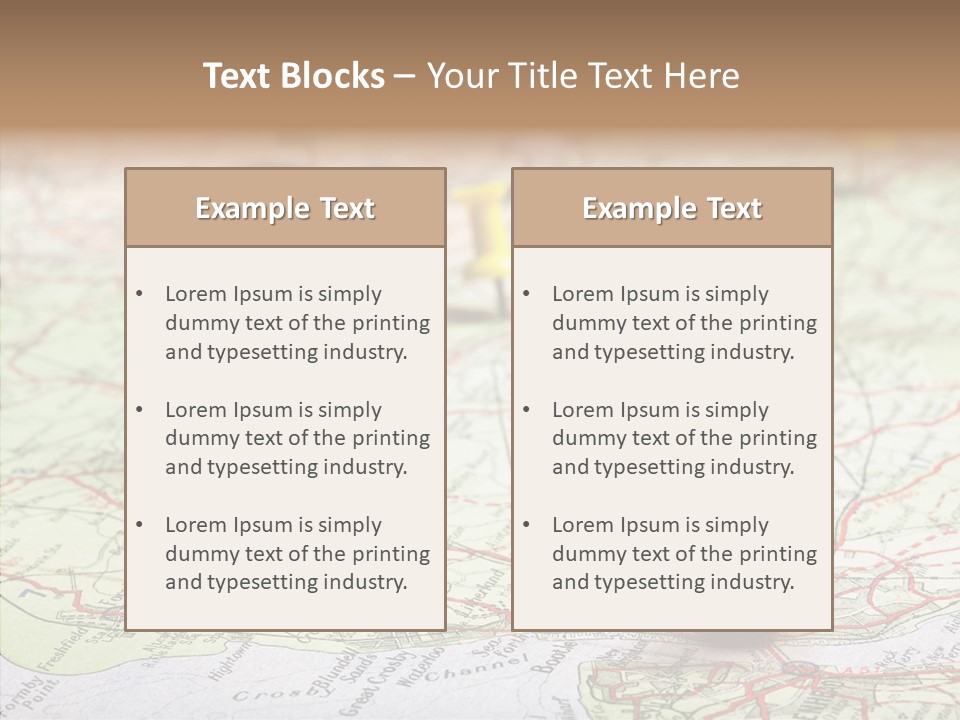 Marker Atlas Travel PowerPoint Template